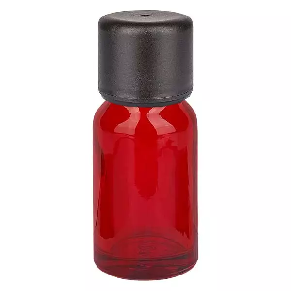 Frasco de 10 ml com tampa de rosca de 3 mm e tampa inviolável RedLine UT18/10 UNiTWIST Frasco de 10 ml com tampa de rosca de 3 mm e tampa inviolável RedLine UT18/10 UNiTWIST