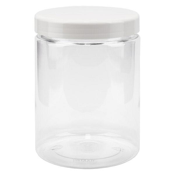 Frasco Petpacker 1000ml transparente aberto 100mm incl. tampa Frasco Petpacker 1000ml transparente aberto 100mm incl. tampa