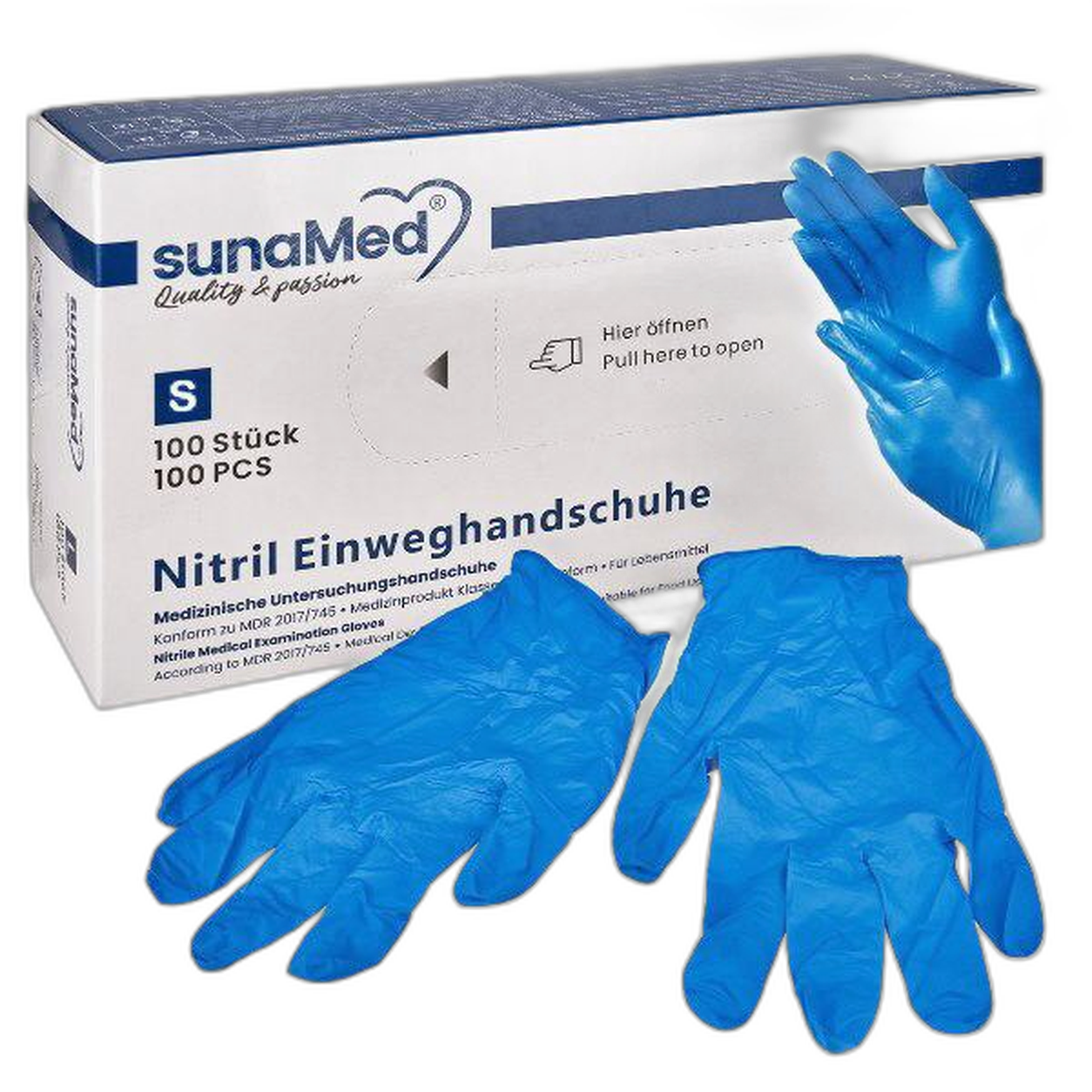 Luvas de nitrilo