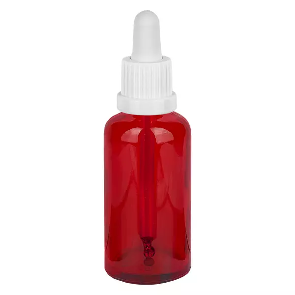Frasco pipeta de 50ml branco com tampa inviolável RedLine UT18/50