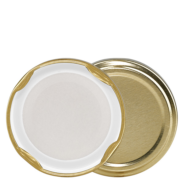 Tampa BioSeal de 43 mm dourada (TO43) UNiTWIST