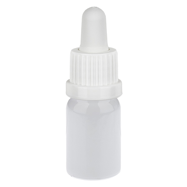 5ml Pipettenflasche weiß Originalitätsverschluss WhiteLine UT18/5