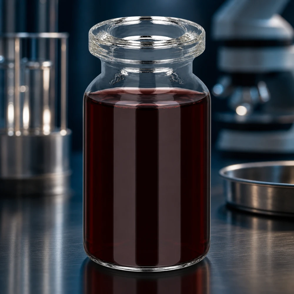 Frasco de injeção de vidro transparente 5ml Klarglas Injektionsflasche 5ml für Blutprodukte oder Eisenpräparate im klinischen Einsatz