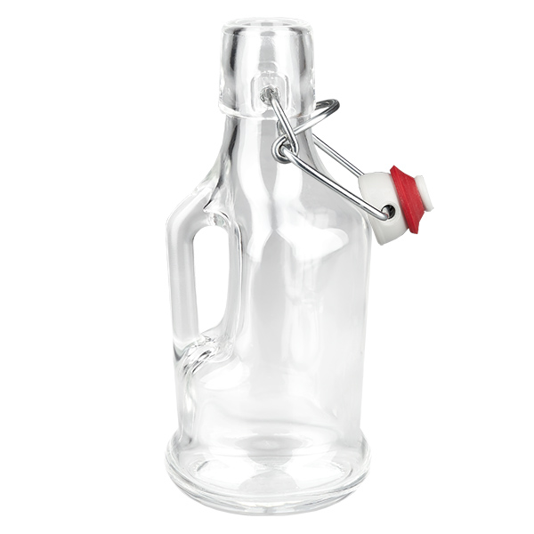 200ml Glasflasche "Siphon" und Porzellan Bügelverschluss UNiTWIST®