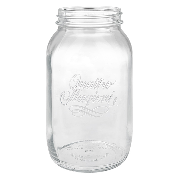 Frasco redondo de 1500ml "Quattro Stagioni" QS86mm