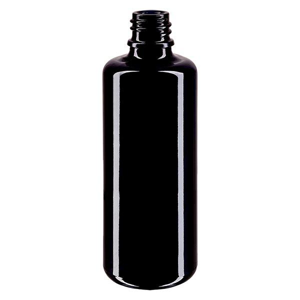 Frasco de vidro violeta 100ml DIN 18 (Mironglas)