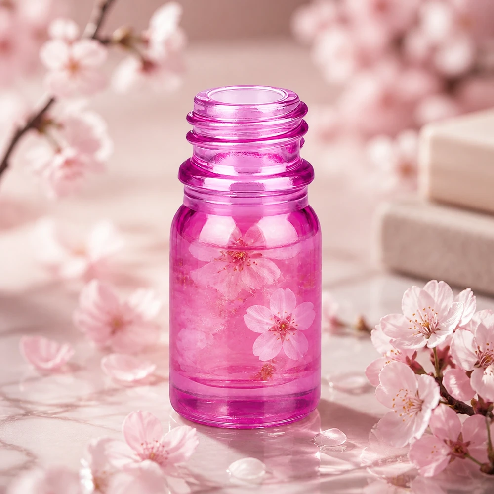 Frasco de farmácia de 5 ml PurpleLine UT18/5 UNiTWIST Frasco de farmácia PurpleLine de 5 ml UT18/5 UNiTWIST em roxo brilhante para cosméticos naturais