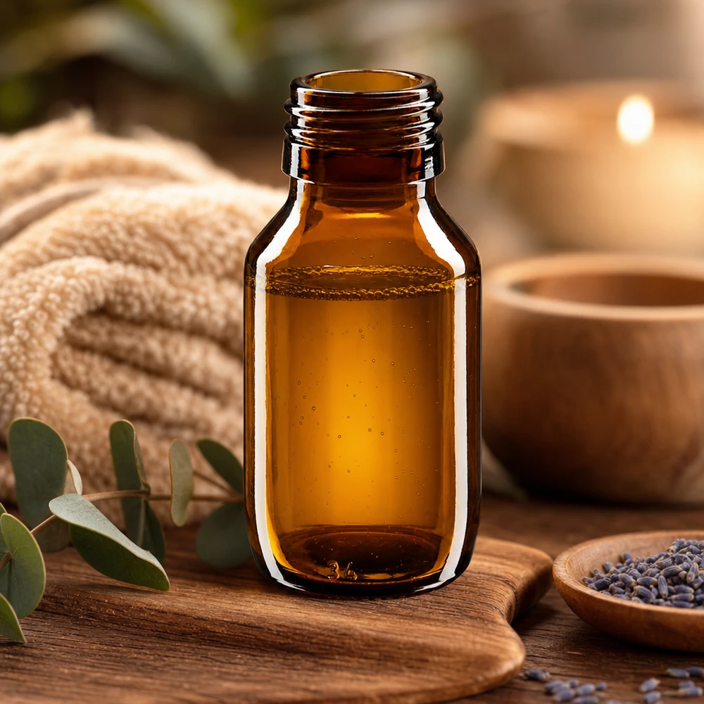 Frasco para medicamentos de 50 ml castanho, sem tampa PP28 ApoGlas 50ml Braunglasflasche mit Standard PP28 Gewinde kompatibel zu allen gängigen Verschlüssen