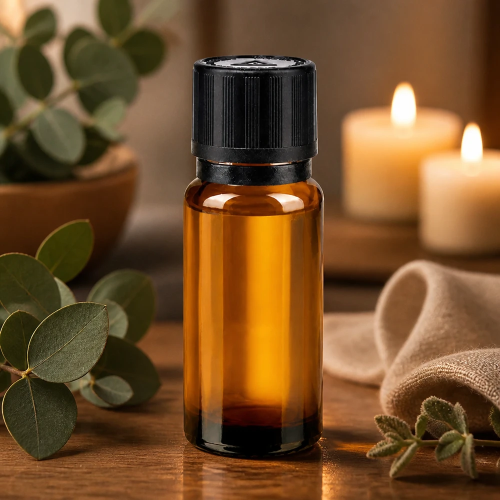 Frasco de vidro de farmácia de 10 ml, de cor âmbar, com tampa de segurança para crianças e orifício de gotejamento de 1 mm