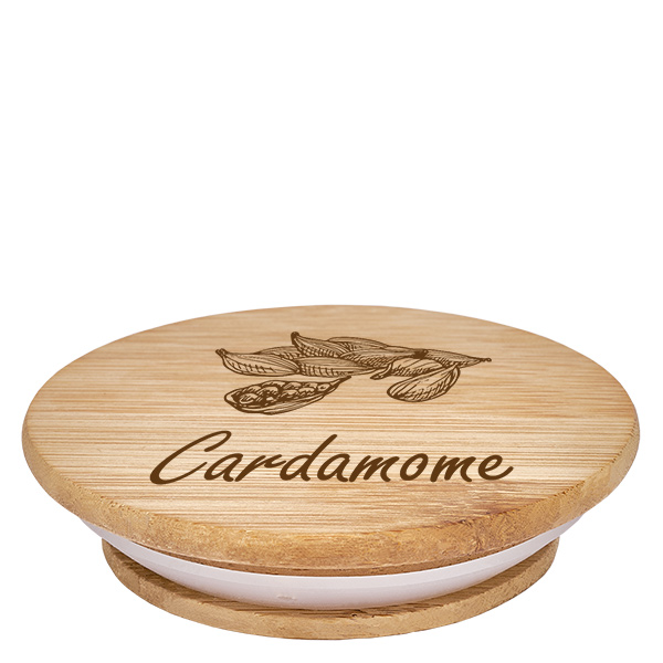 Advérbio em madeira "Cardamome" para WECK RR60 Advérbio em madeira "Cardamome" para WECK RR60