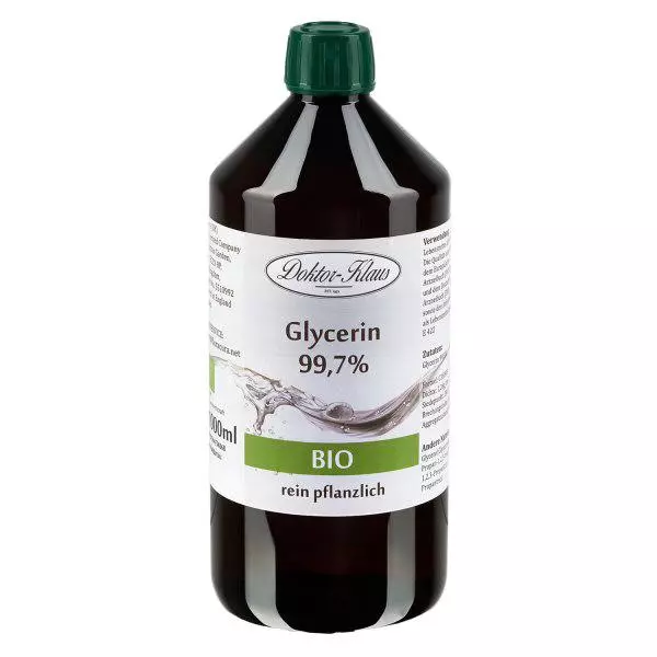 Glicerina orgânica (99,7%) 1000 ml Doktor-Klaus