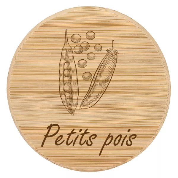 Boina em tecido "Petits pois" para WECK RR100 Boina em tecido "Petits pois" para WECK RR100