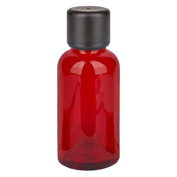 Frasco de 30 ml com tampa de rosca de 6 mm inviolável RedLine UT18/30 UNiTWIST