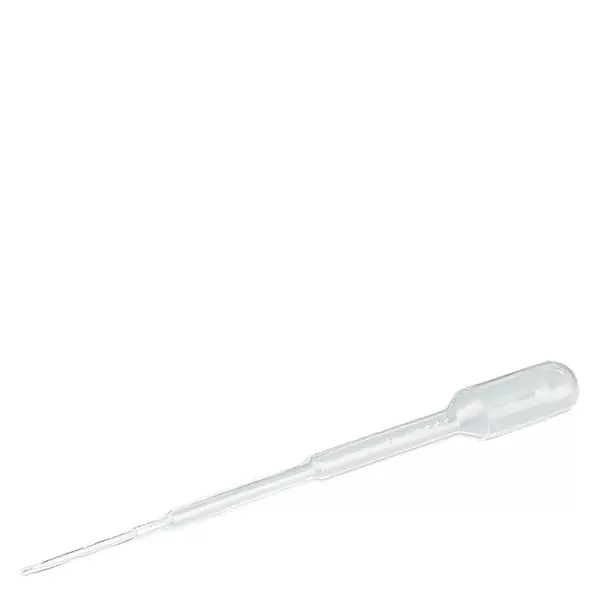 Pipeta de transferência de 1 ml (104x10mm) sem graduação