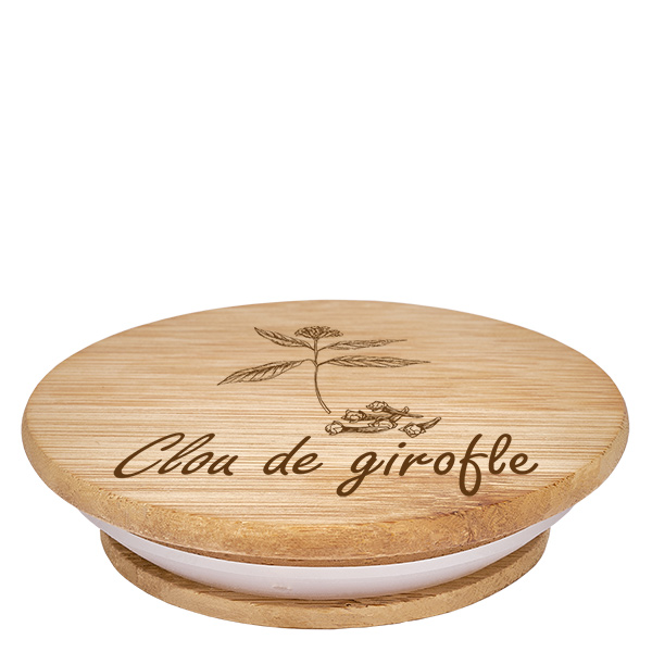 Boina em madeira "clou de girofle" para WECK RR60 Boina em madeira "clou de girofle" para WECK RR60