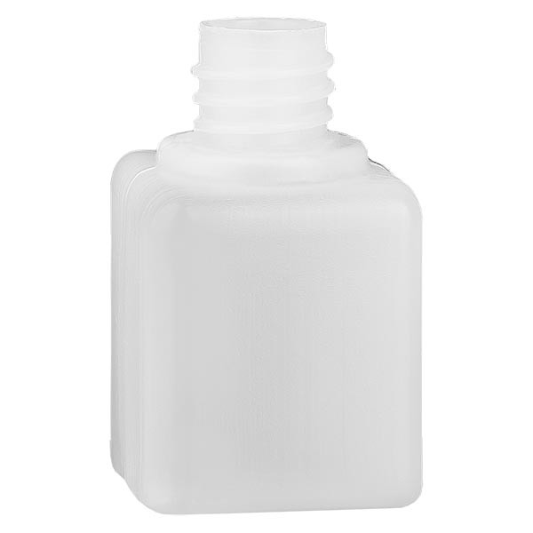 Frasco para produtos químicos 20ml, gargalo estreito feito de PE-HD, cor natural, GL 18 Frasco para produtos químicos 20ml, gargalo estreito feito de PE-HD, cor natural, GL 18