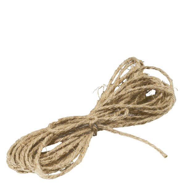 Cordão natural para decoração com 300cm de comprimento