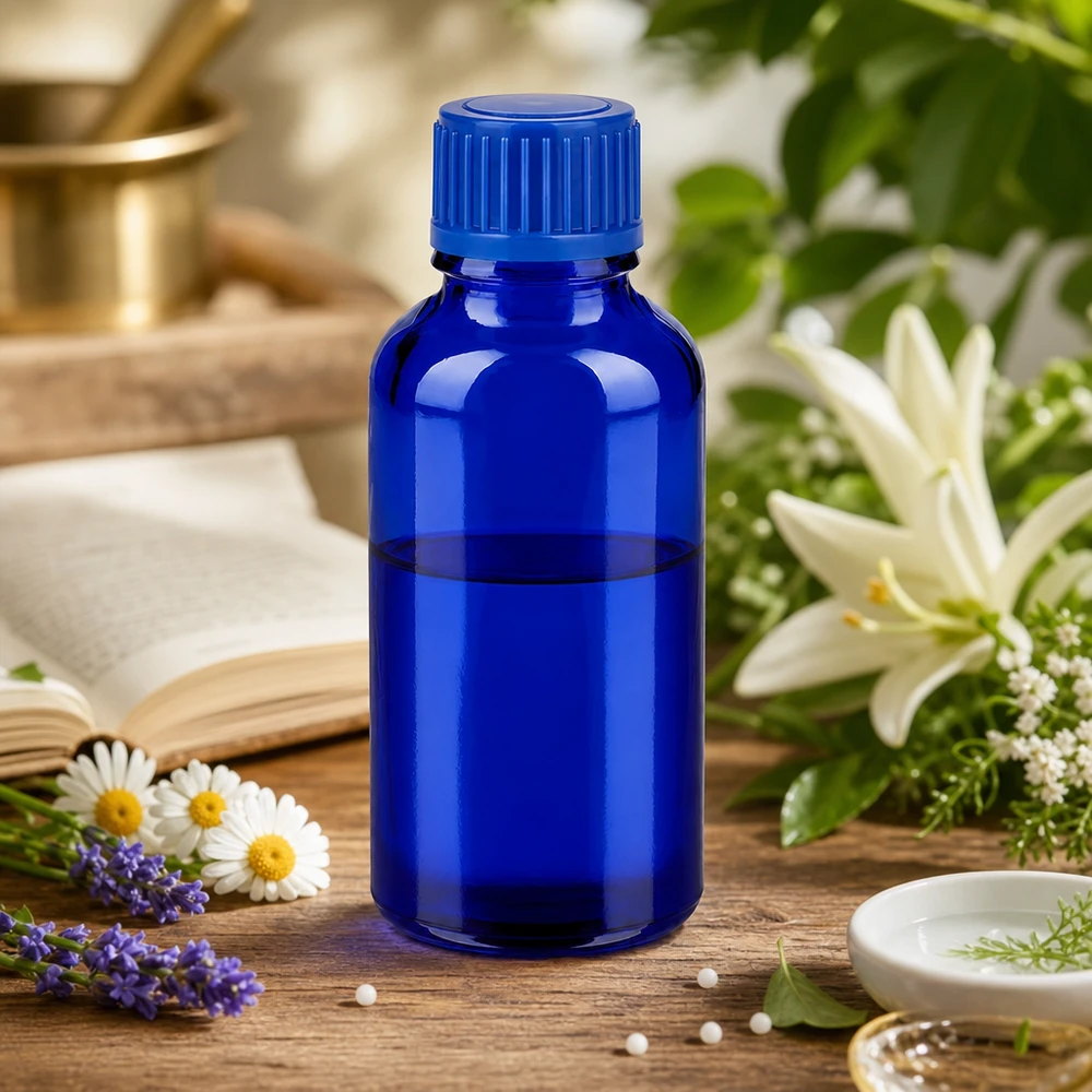 Frasco compacto de 30 ml com abertura de 11 mm, ideal para utilização móvel e em viagem