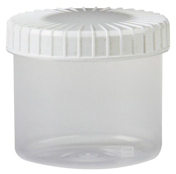 Frasco transparente com tampa de rosca 135 ml com tampa ranhurada Frasco transparente com tampa de rosca 135 ml com tampa ranhurada