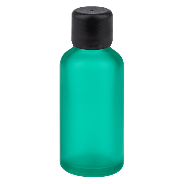 Frasco de 50 ml com tampa de rosca de 6 mm preta Standard GreenLine UT18/50