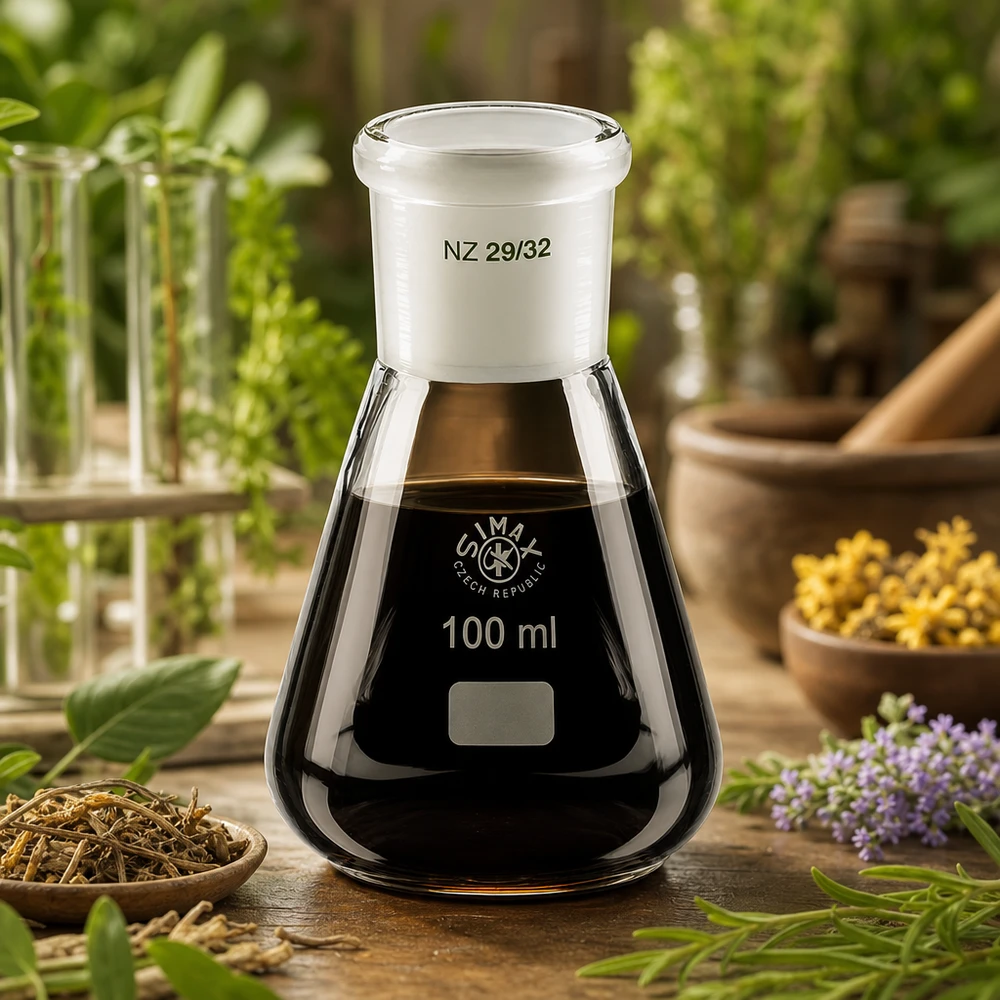 Erlenmeyer 100ml com junta esmerilada standard (29/32)