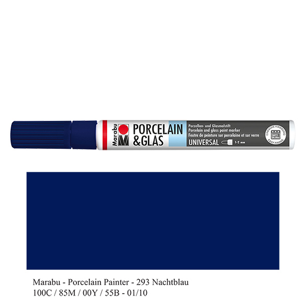 Giz de cera azul meia-noite 1-2mm para vidro/porcelana Giz de cera azul meia-noite 1-2mm para vidro/porcelana