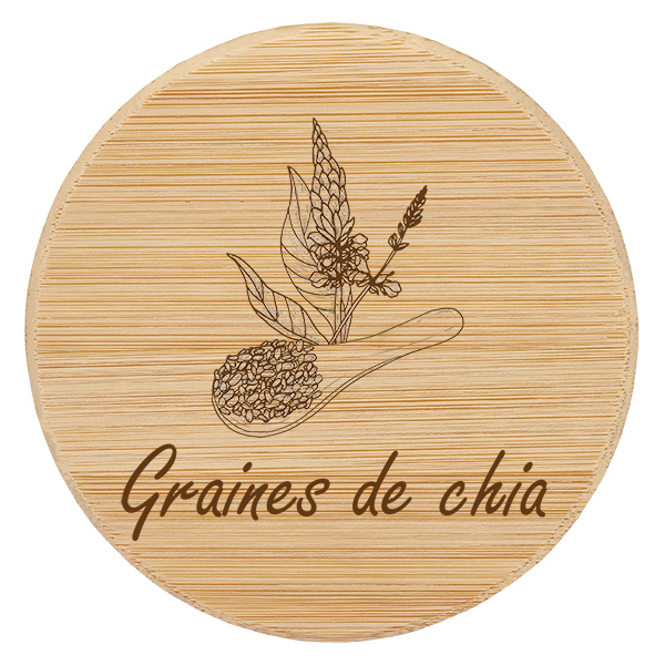 Boina em tecido "grãos de chia" para WECK RR100 Boina em tecido "grãos de chia" para WECK RR100