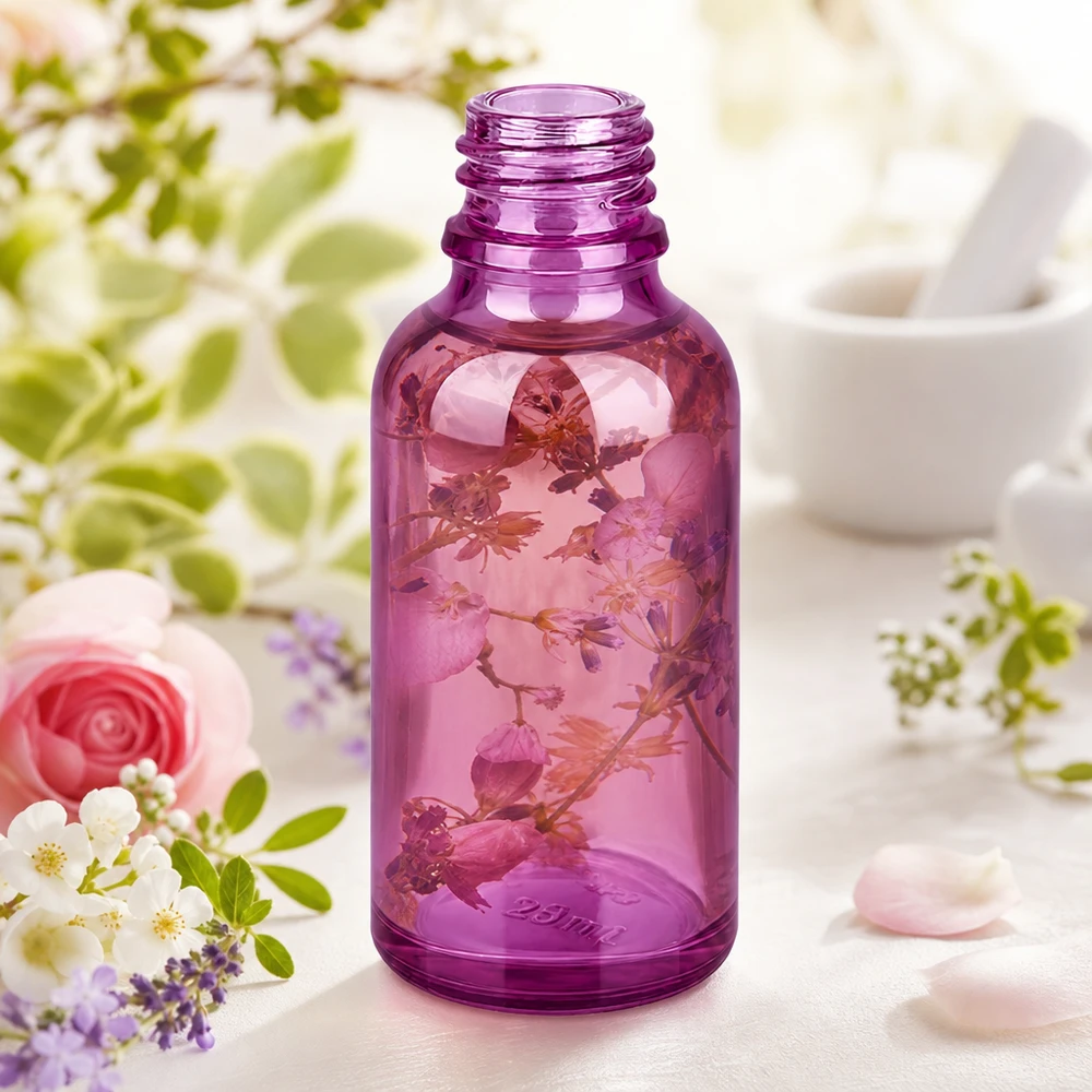 Frasco de farmácia compacto de 30 ml PurpleLine com tampa de rosca prática UT18/30
