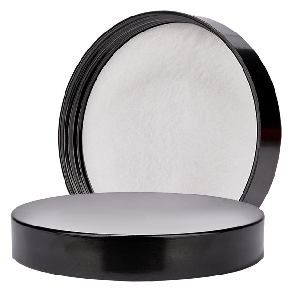 Tampa de rosca de baquelite preta, rosca 83mm/R3 ApoGlas