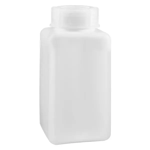 Frasco para produtos químicos 1500ml, gargalo largo em PE-HD, cor natural Frasco para produtos químicos 1500ml, gargalo largo em PE-HD, cor natural