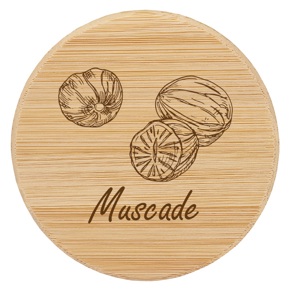 Advérbio em caixa "Muscade" para WECK RR60