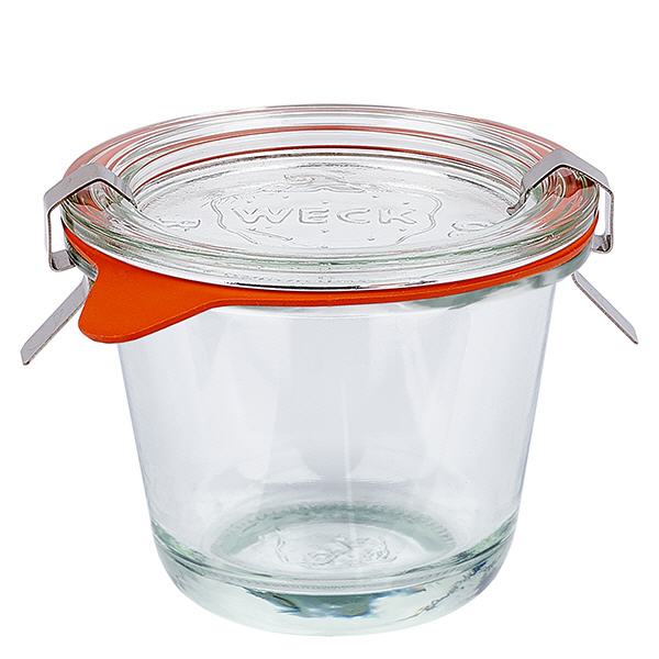 Frasco gourmet de 80ml completo WECK RR60