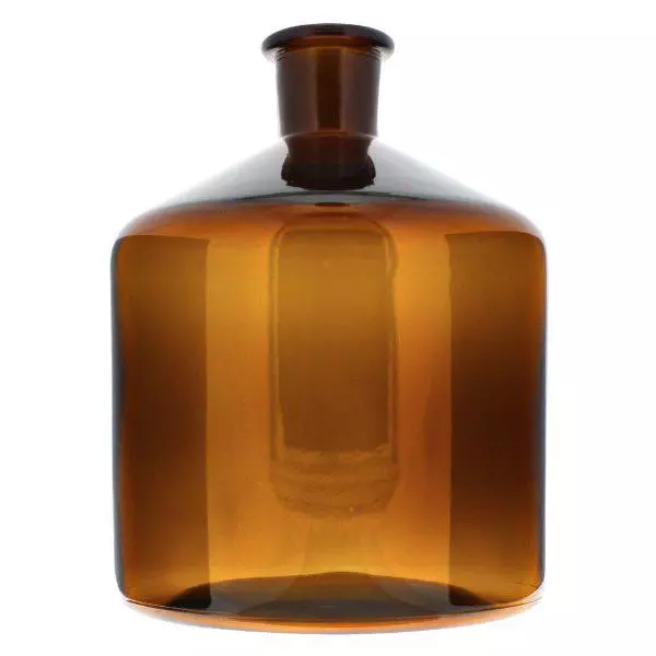 Frasco de bureta 2000ml de vidro âmbar Frasco de bureta 2000ml de vidro âmbar