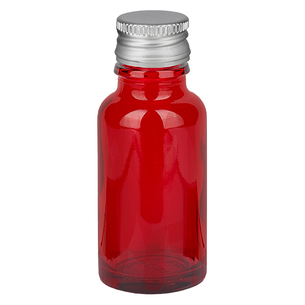 Frasco de 20ml 11mm tampa de rosca alumínio-prata standard RedLine UT18/20