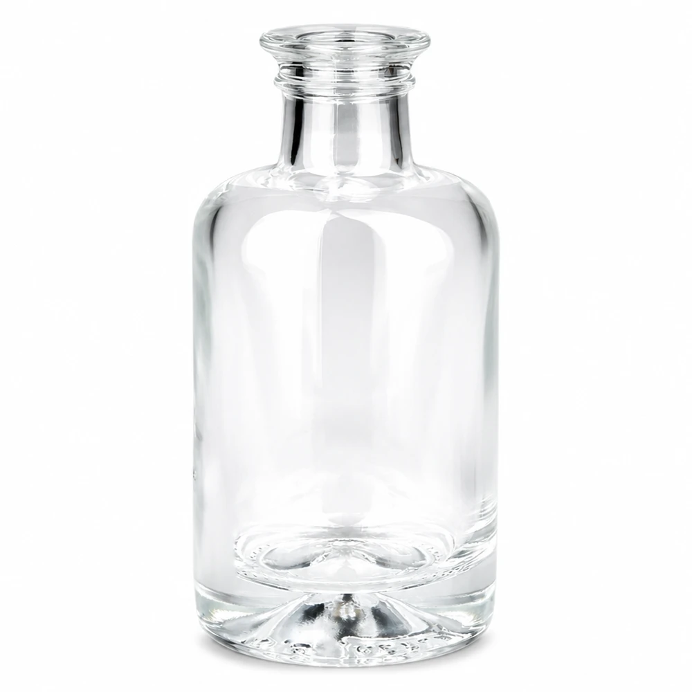 Garrafa de vidro de 100 ml Sofia transparente sem tampa Garrafa vazia UNiTWIST de vidro transparente