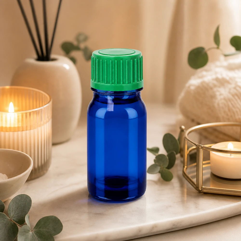 Frasco conta-gotas preciso de 5 ml com abertura de dosagem de 0,8 mm para aplicações terapêuticas e cosméticas
