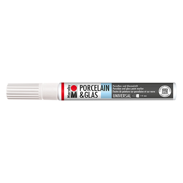 Giz de cera branco 1-2mm para vidro/porcelana Giz de cera branco 1-2mm para vidro/porcelana