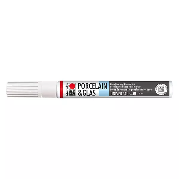 Giz de cera branco 1-2mm para vidro/porcelana Giz de cera branco 1-2mm para vidro/porcelana