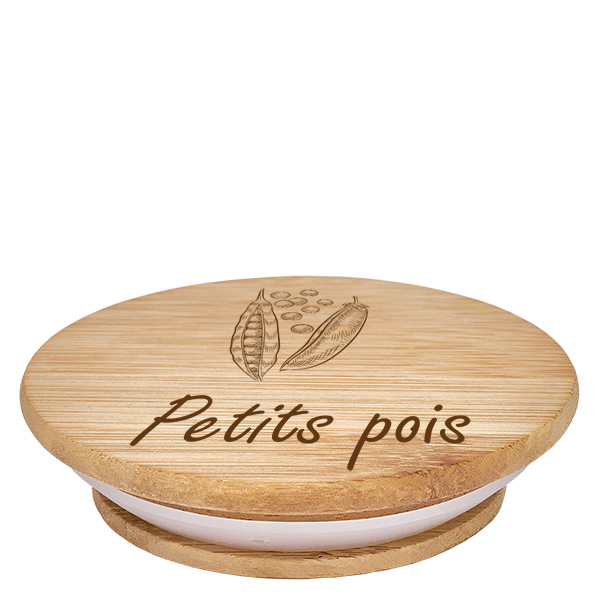 Boina em tecido "Petits pois" para WECK RR100 Boina em tecido "Petits pois" para WECK RR100
