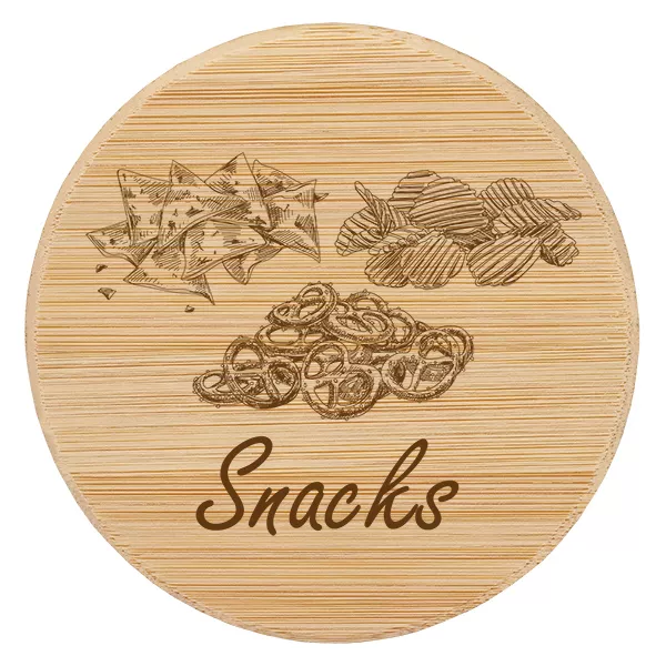 Cobertura em caixa "Snacks" para WECK RR100 Cobertura em caixa "Snacks" para WECK RR100