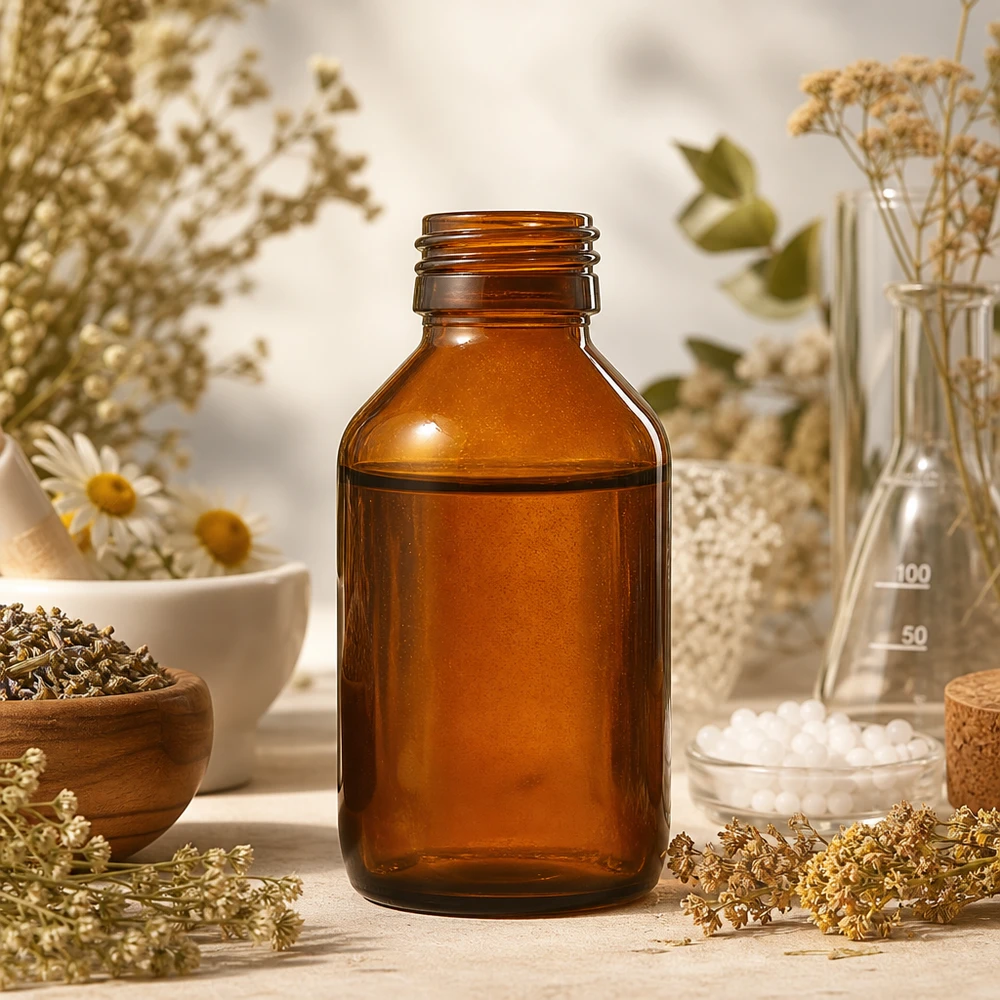 Frasco para medicamentos de 100 ml castanho, sem tampa PP28 ApoGlas Frasco de farmácia de 100 ml em vidro âmbar com rosca PP28 para substâncias sensíveis à luz