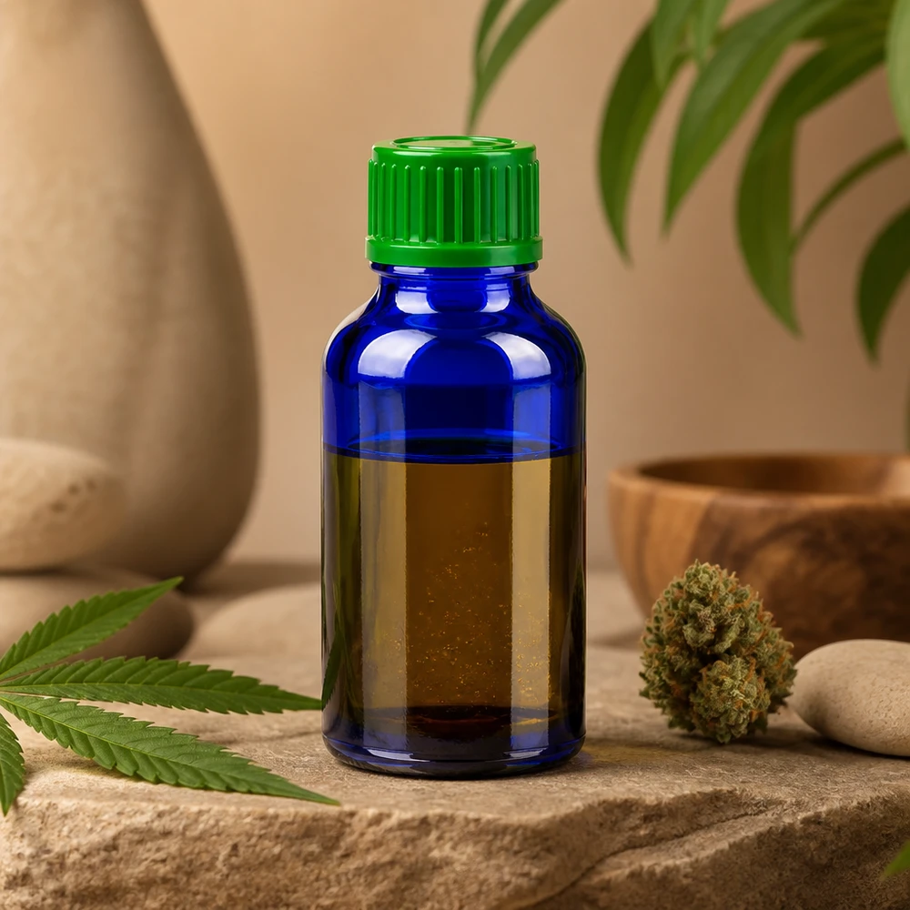 Frasco de vidro de alta qualidade de 30 ml em azul cobalto com material resistente a ácidos para aplicações laboratoriais