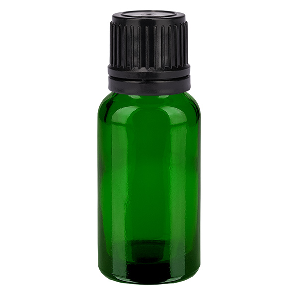 Frasco de 20ml (globule) 8mm GR s. OV VerdeL. UT18/20