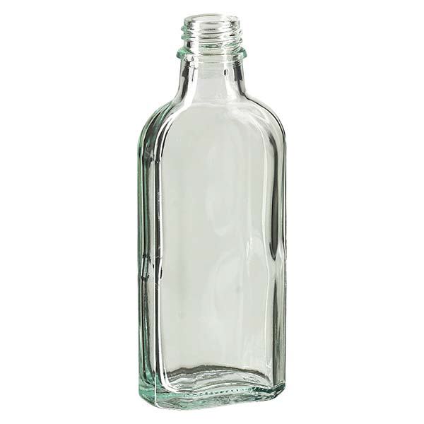 Frasco Meplat transparente de 100 ml DIN22 Frasco Meplat transparente de 100 ml DIN22