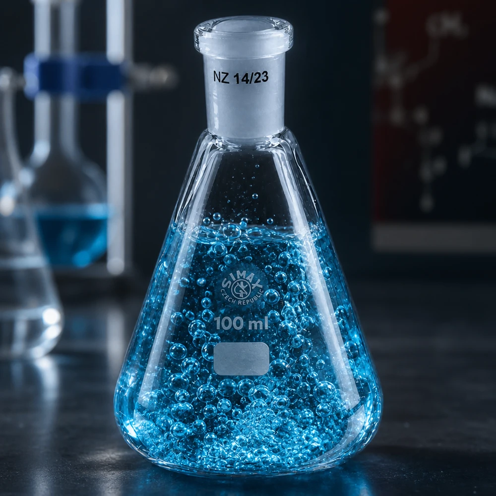 Erlenmeyer 100ml com junta esmerilada standard (14/23)
