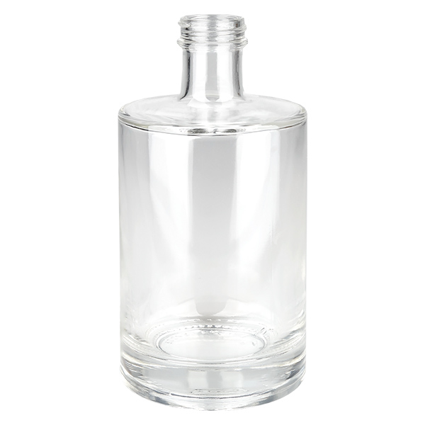 500ml Glasflasche "Sam" ohne Schraubverschluss UNiTWIST Frasco de vidro de 500 ml Sam transparente sem tampa de rosca UNiTWIST gargalo roscado vazio Foto do produto
