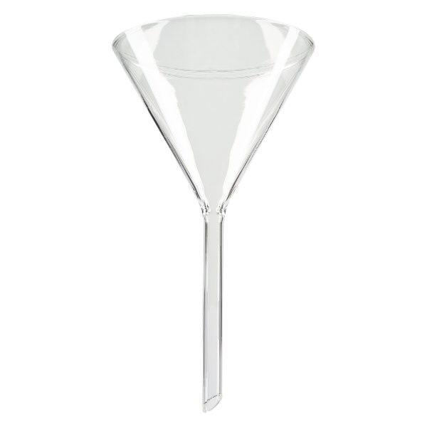 Funil ø85mm borosilicato ângulo 60 estilo curto