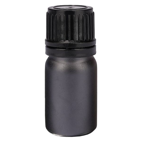 Frasco de 5ml (globule) 8mm anel de vazamento preto fecho inviolável BlackLine UT18/5