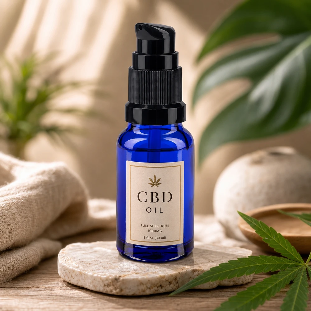 Frasco de farmácia azul 10ml tampa pump preto standard Frasco de vidro azul cobalto de 10 ml com dispensador de bomba preto para óleo de CBD e cosméticos naturais