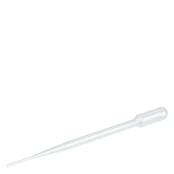 Pipeta de transferência de 2 ml (154x11mm) sem graduação Pipeta de transferência de 2 ml (154x11mm) sem graduação